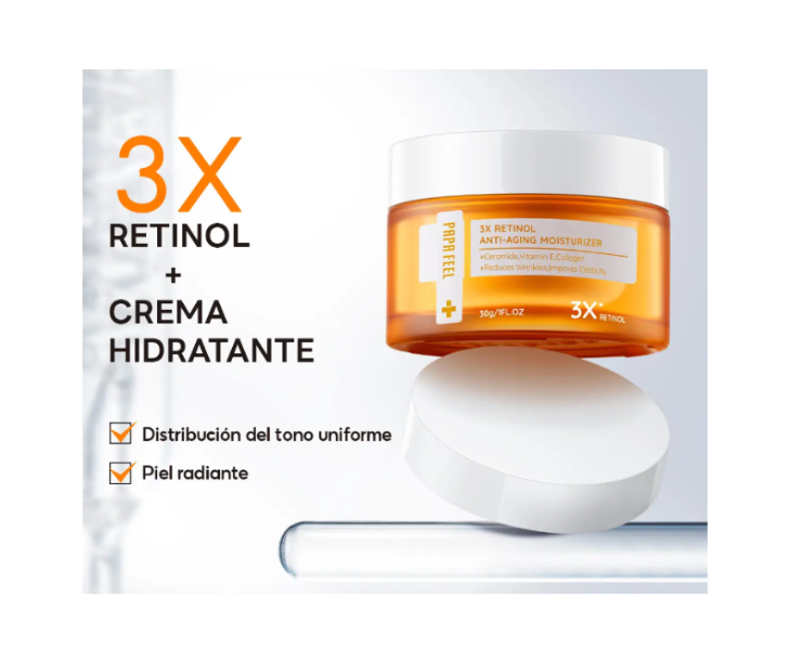 Retinol Crema Facial Papa Feel